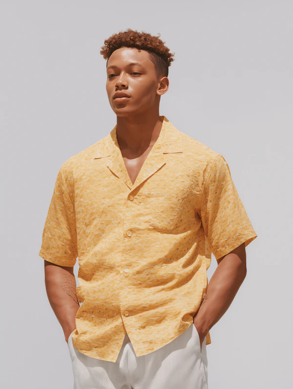 Man in Yellow Shirt