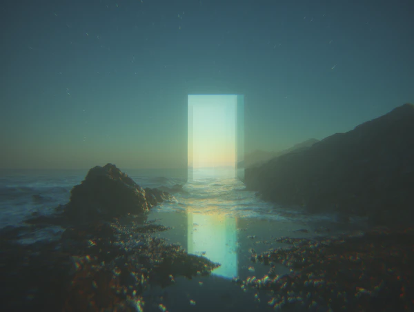 Ethereal Coastal Portal