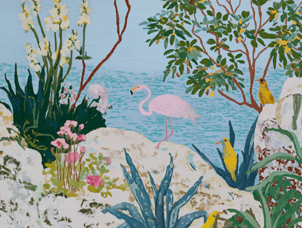 Serene Coastal Scene