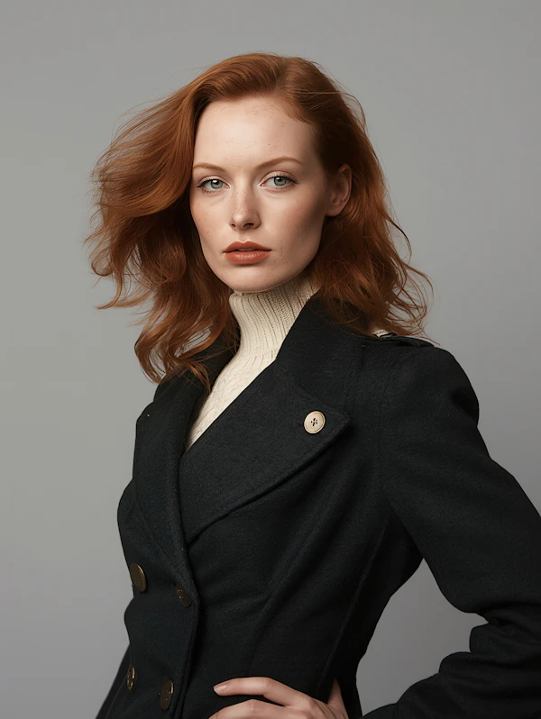 Portrait of Red-Haired Woman