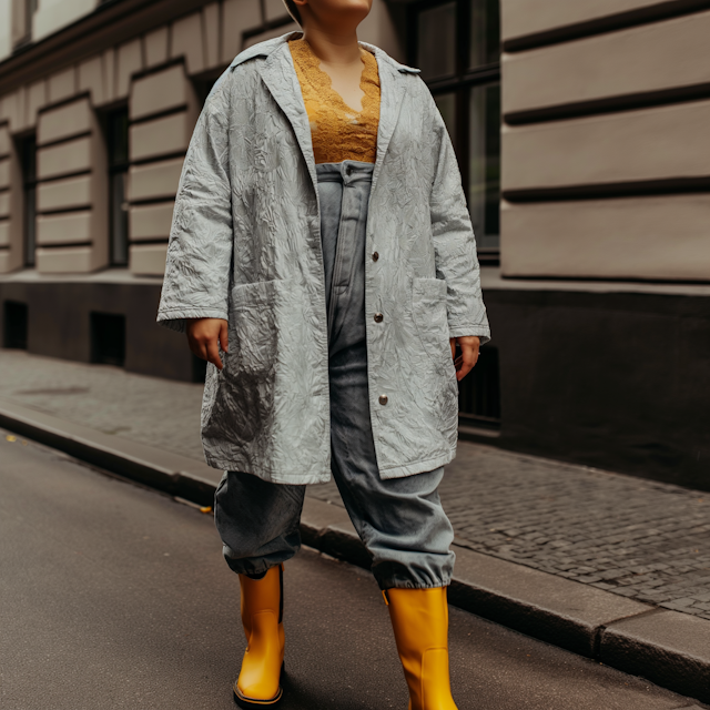 Fashionable Woman in the City