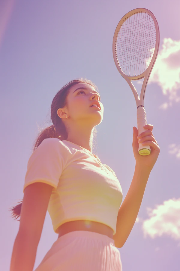 Tennis Player Portrait