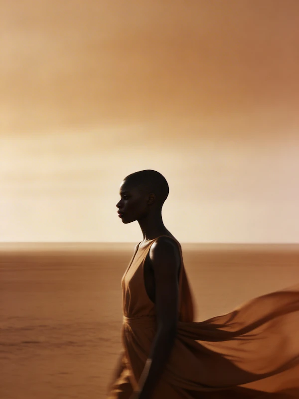 Desert Elegance Portrait