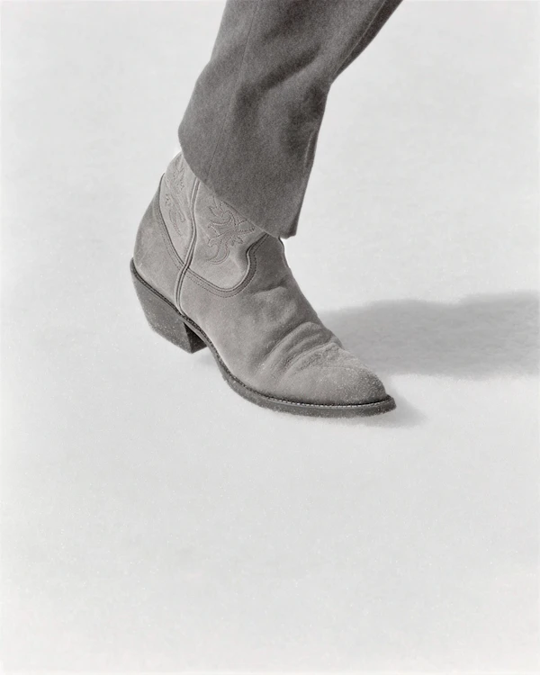 Cowboy Boot in Snow