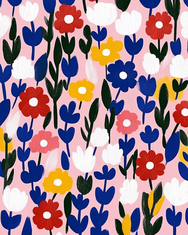 Vibrant Floral Illustration