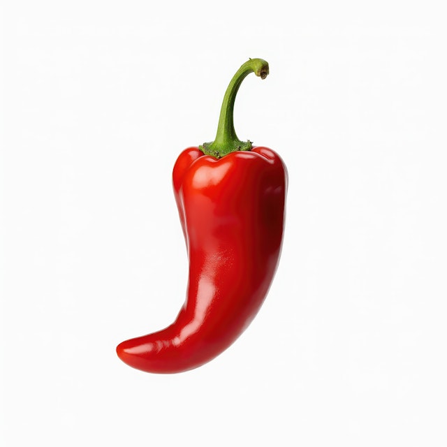 Vibrant Red Chili Pepper