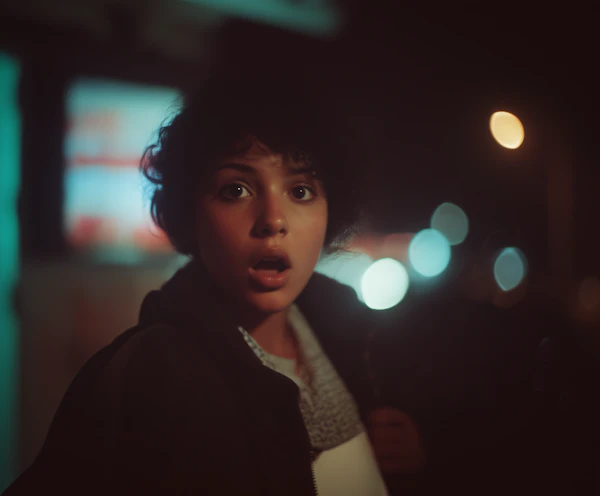 Surprised Young Woman
