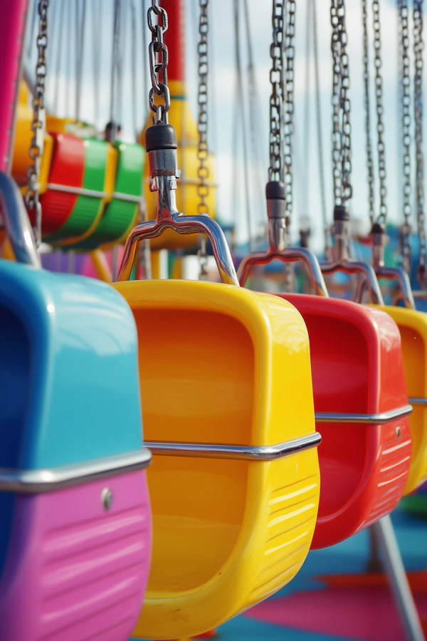 Colorful Carnival Swing Seats
