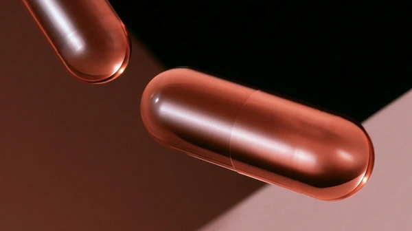 Glossy Capsules Display