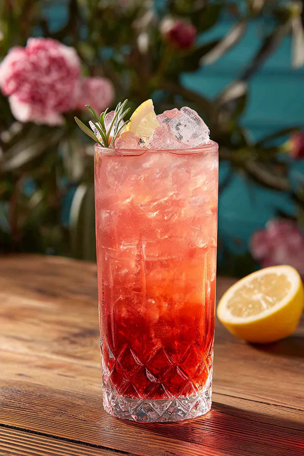 Vibrant Summer Cocktail