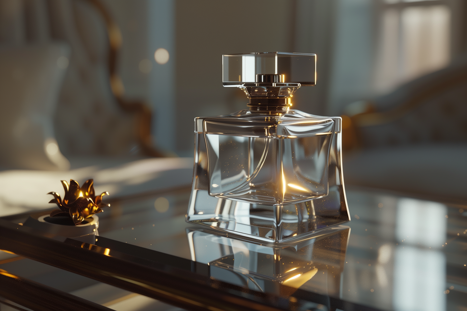 Glass Perfume Bottle