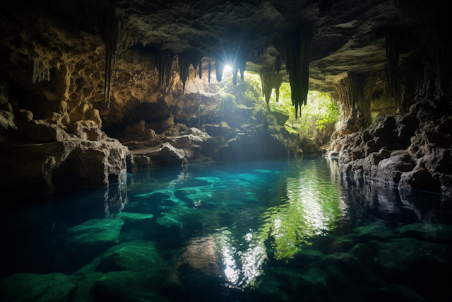 Sunlit Serenity Cenote