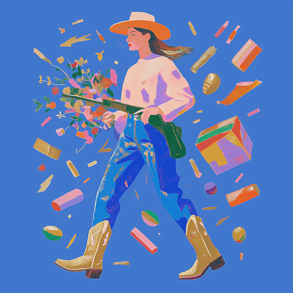 Confident Woman Illustration