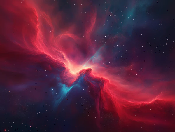 Cosmic Nebula Art