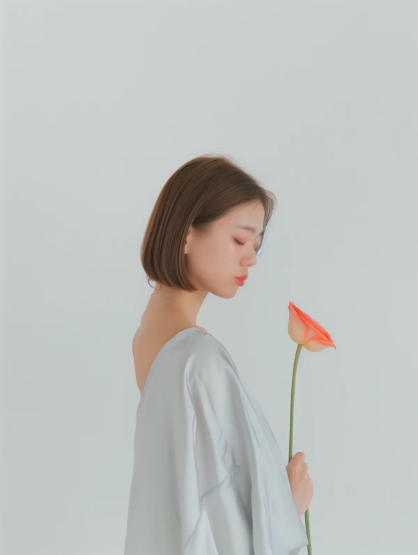 Serene Woman Portrait