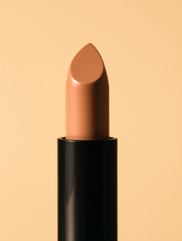 Close-up of Nude Lipstick