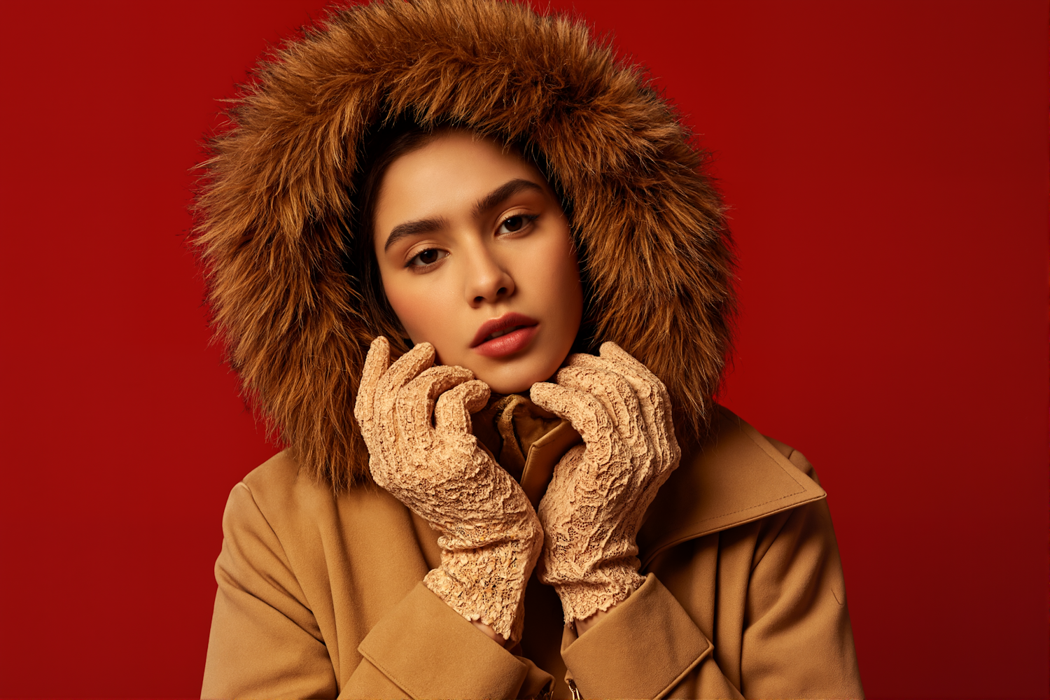 Winter Fashion Portrait