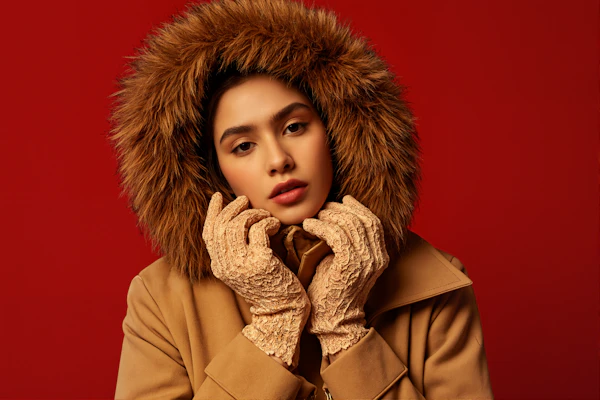 Winter Fashion Portrait