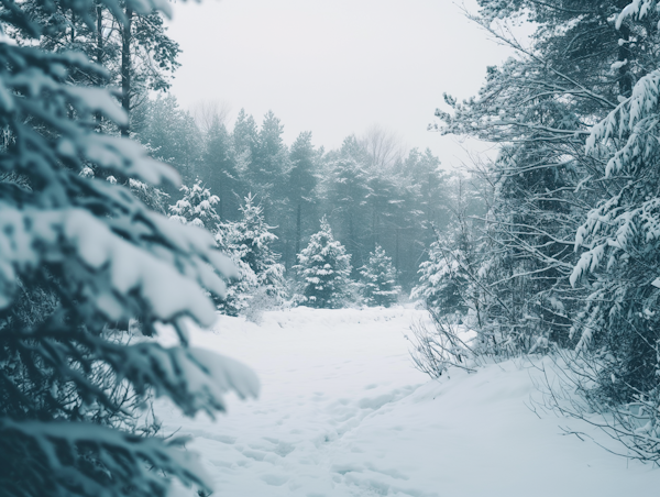 Serene Winter Landscape