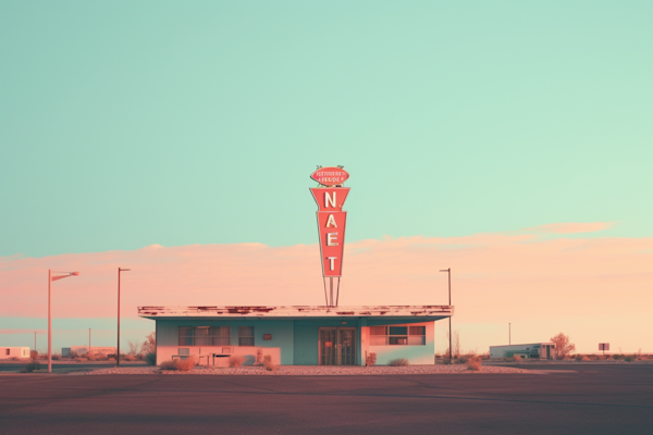 Dawn at the Vintage Naet Motel