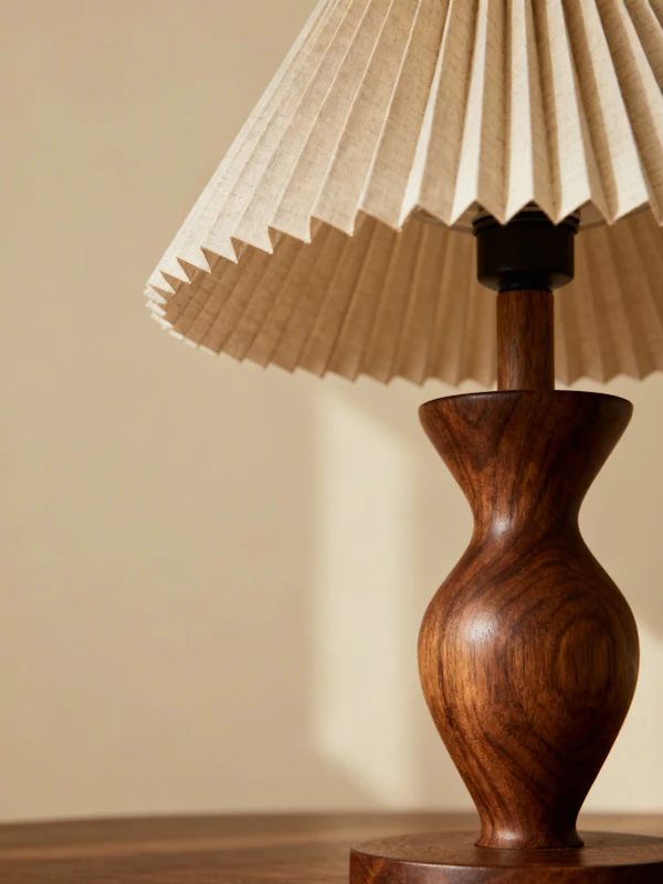 Elegant Wooden Lamp