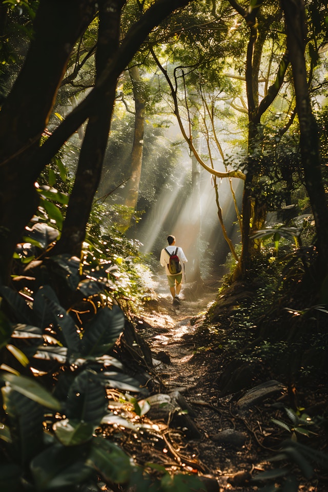 Serene Forest Walk