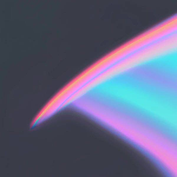 Vibrant Gradient Arc