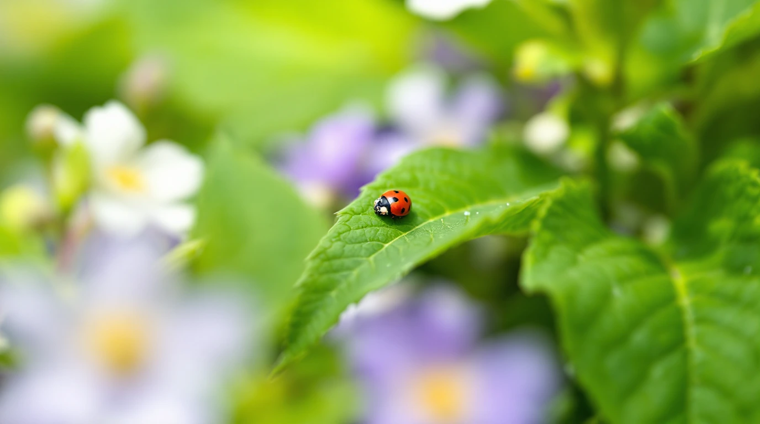 Ladybug on Leaf