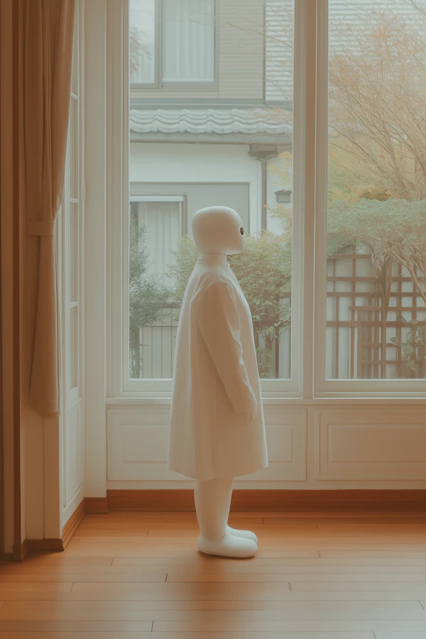 Humanoid Robot in Contemplative Setting