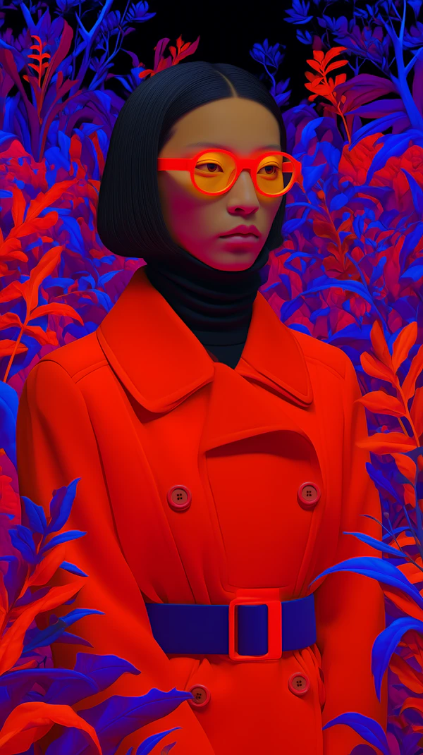 Vivid Portrait Art