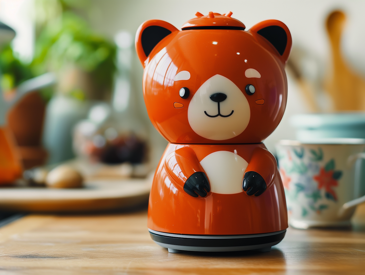 Whimsical Red Panda Kitchen Appliance