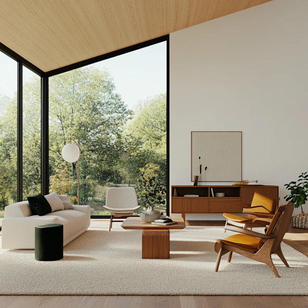 Modern Minimalist Living Room