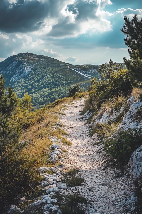 Scenic Mountain Path