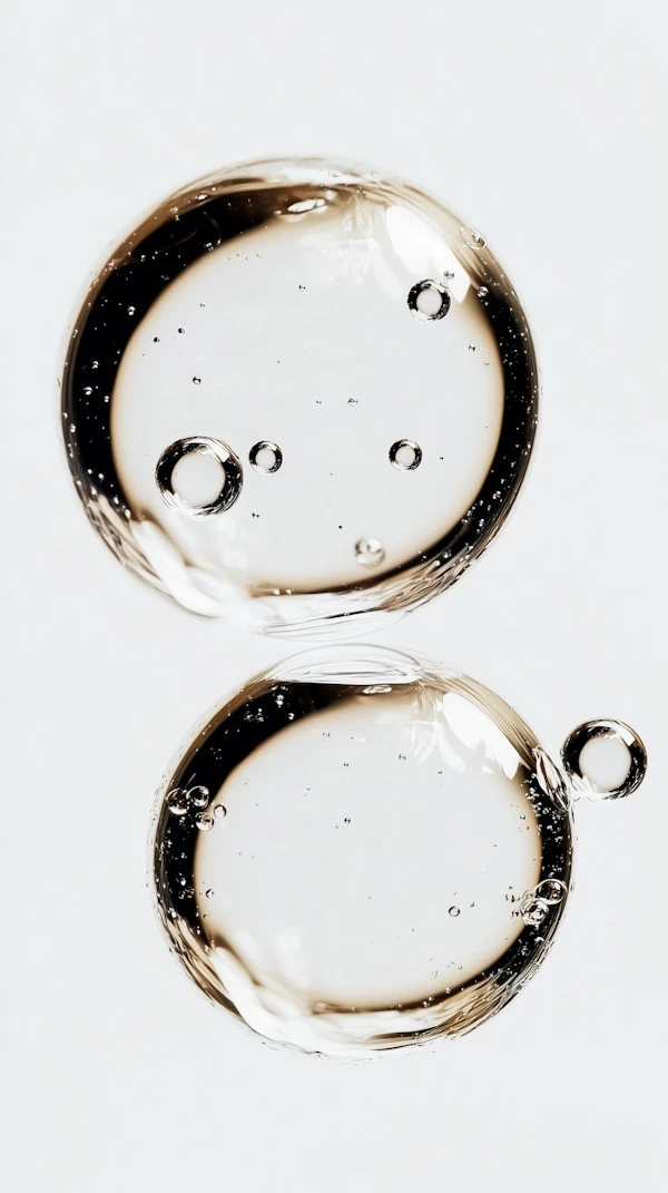 Transparent Bubbles Art