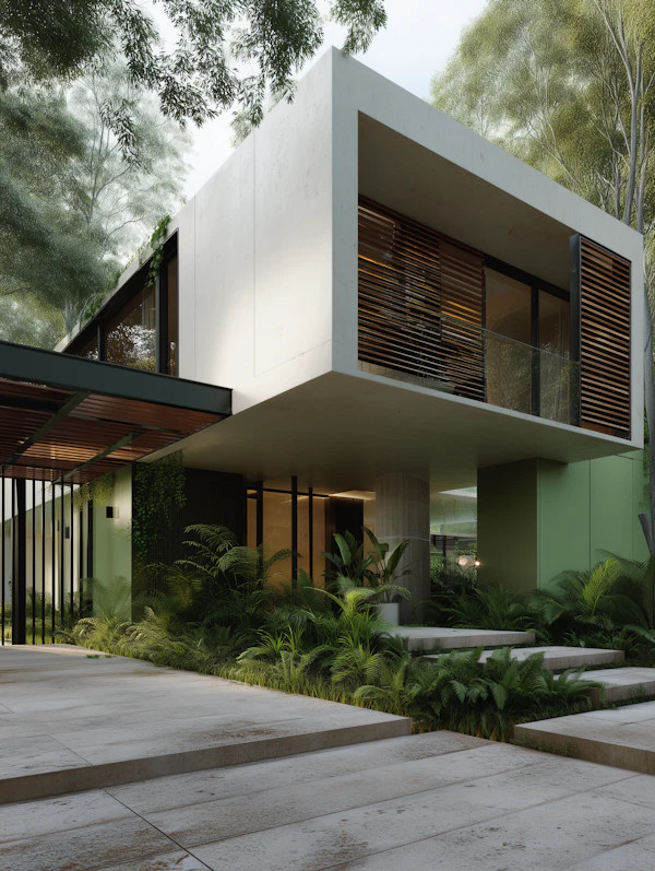 Modern Greenery Home