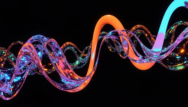 Colorful Abstract Ribbons