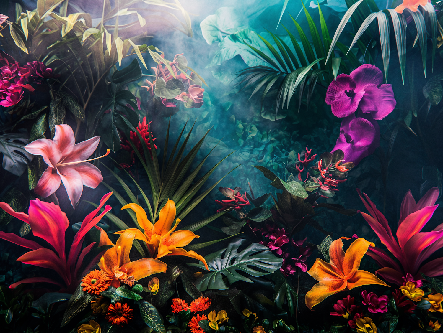 Enchanted Tropical Garden