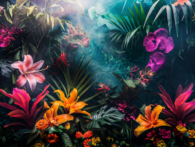 Enchanted Tropical Garden