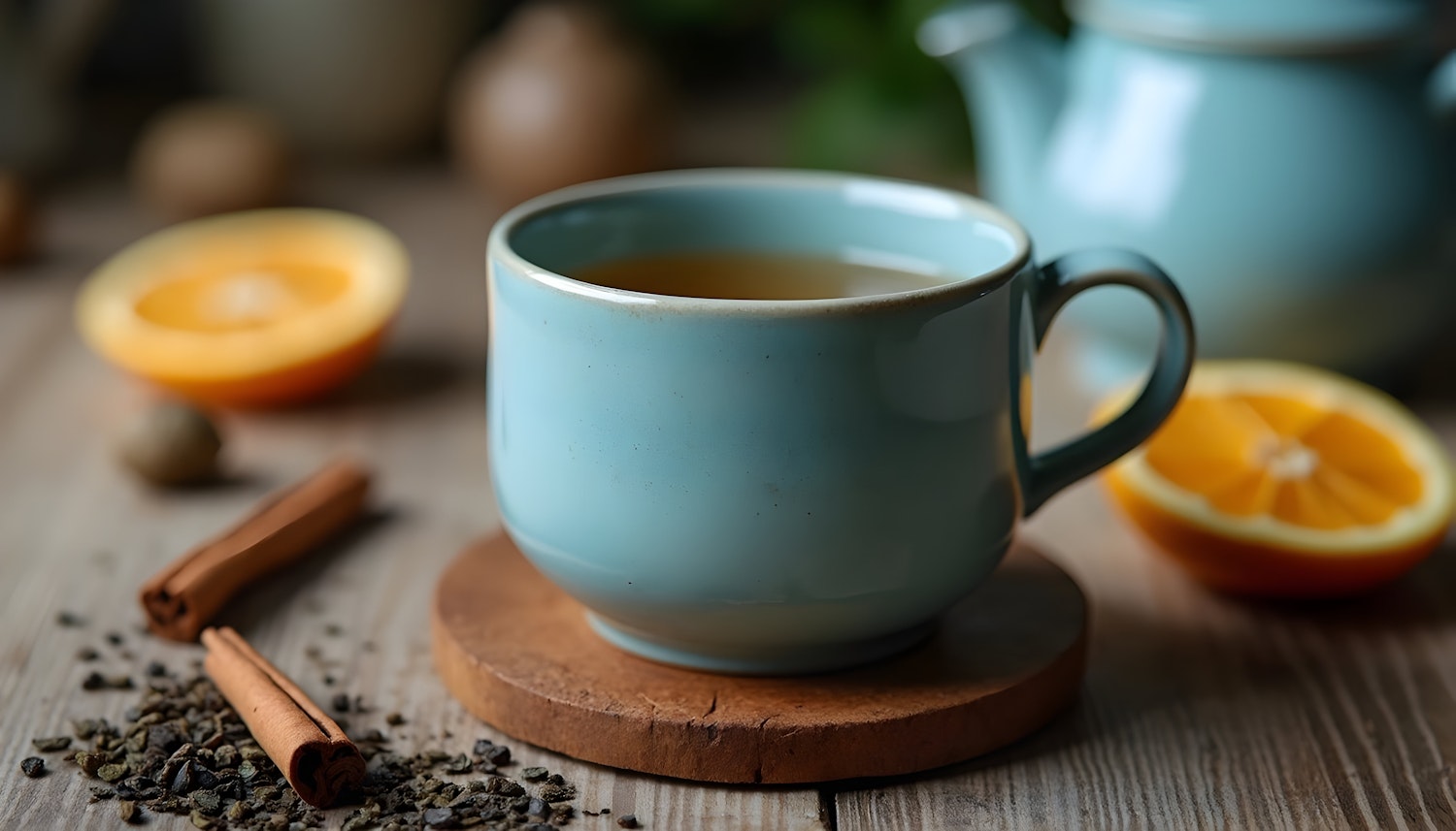 Serene Tea Setting