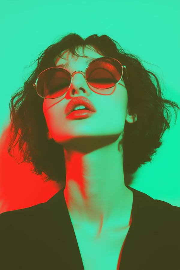 Stylized Woman Portrait