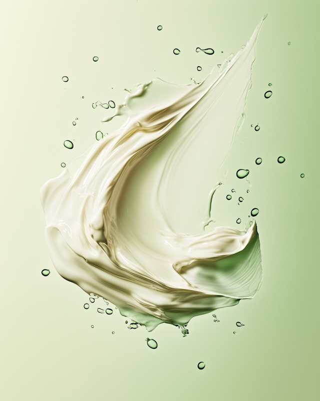 Dynamic Creamy Splash