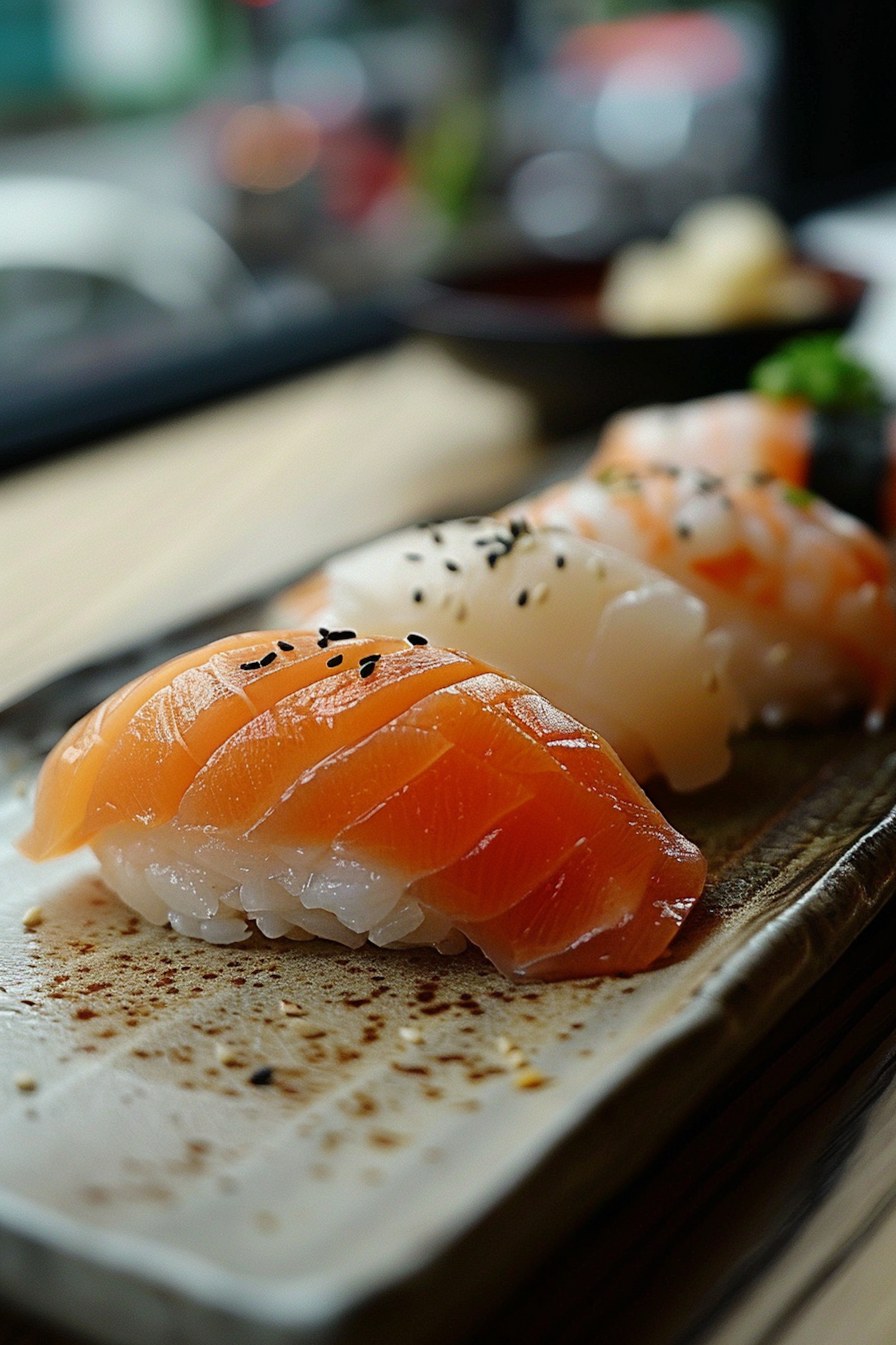 Gourmet Sushi Display