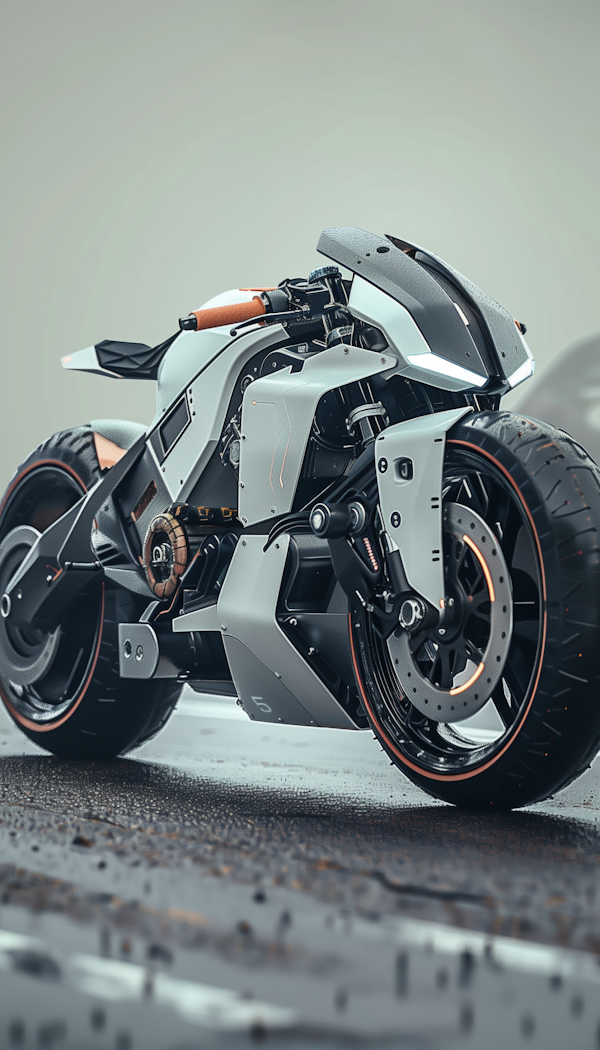 Futuristic Motorcycle Design