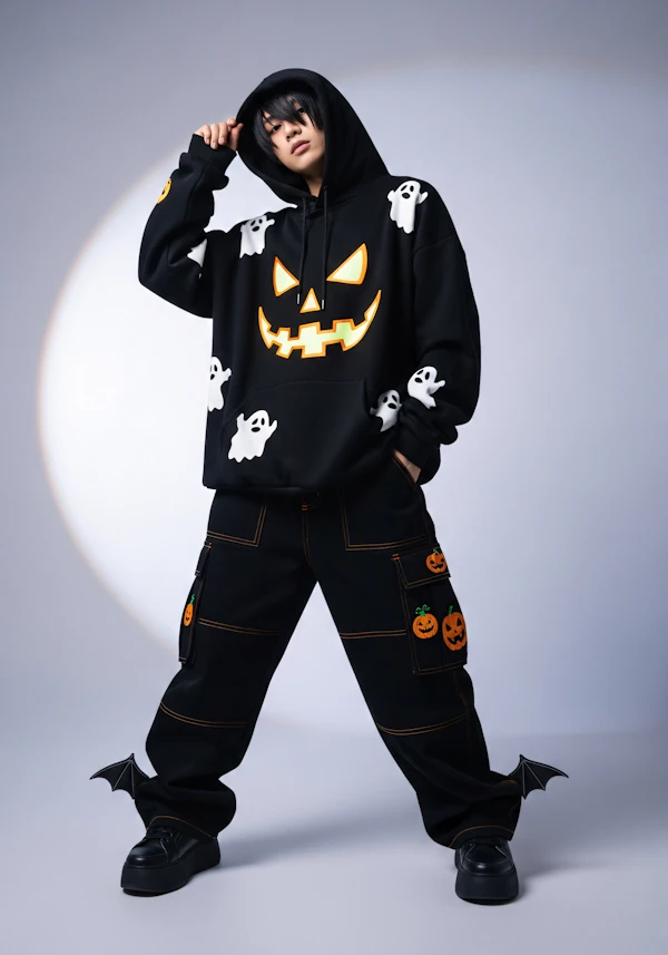 Halloween Outfit Pose
