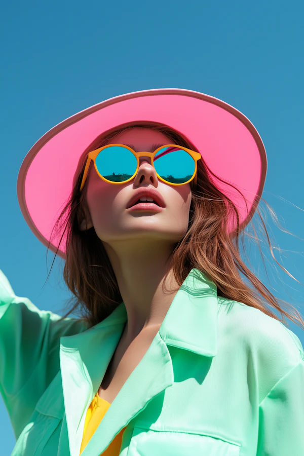 Vibrant Summer Portrait