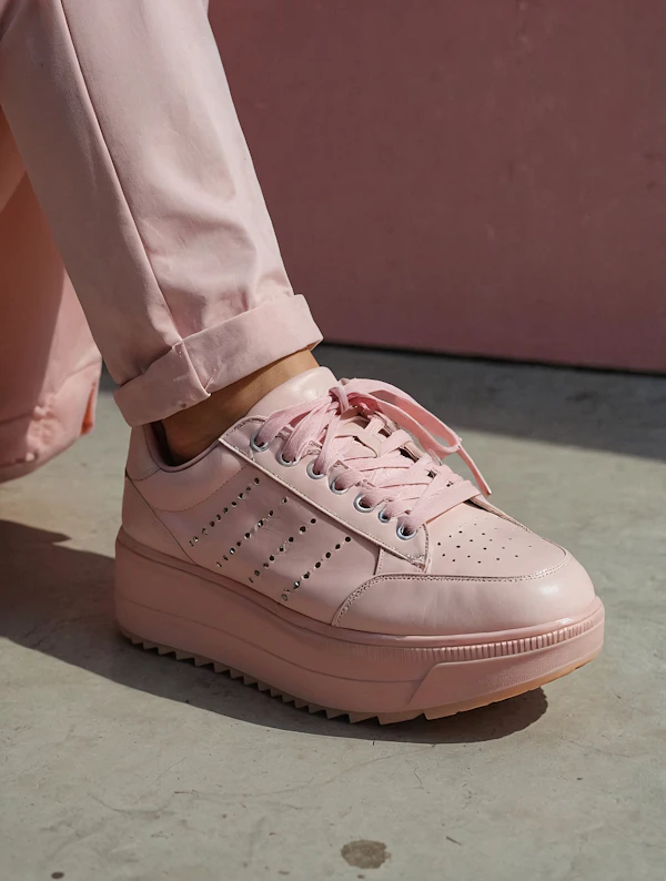 Stylish Pink Sneaker