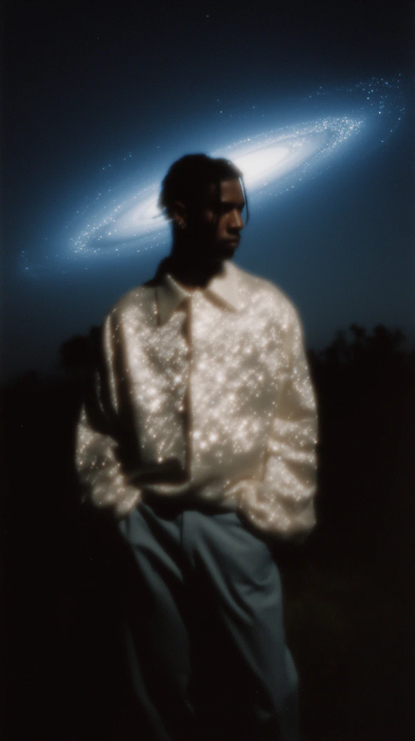Celestial Fashion Portrait