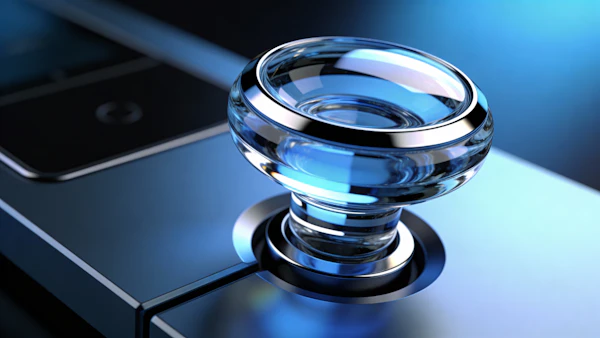 Futuristic Device Close-Up
