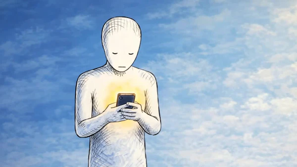 Humanoid with Smartphone