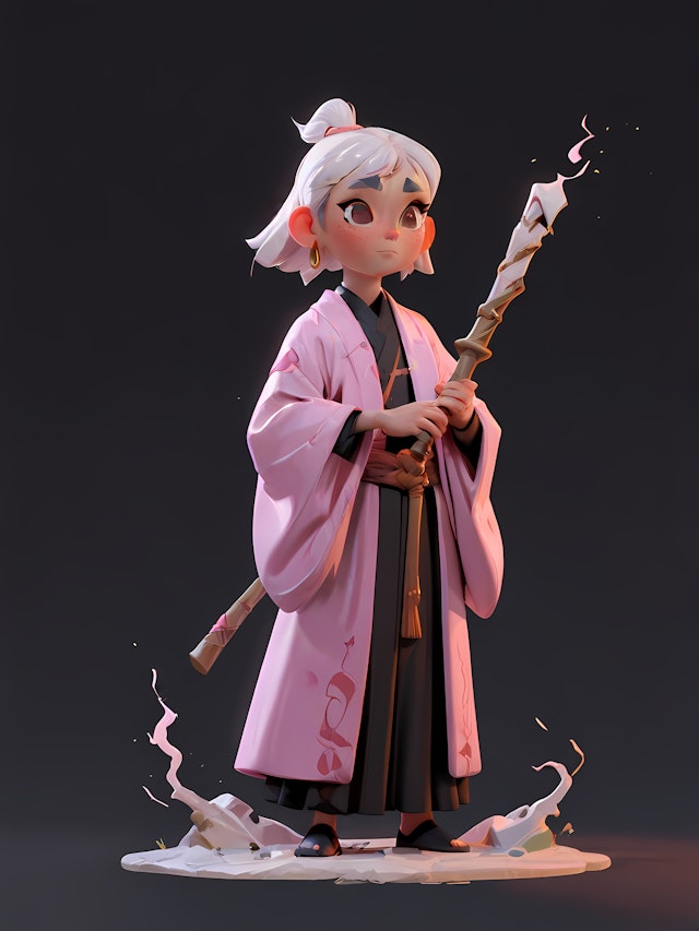 3D Magical Character